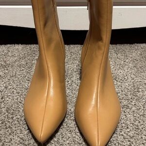 Journee Collection Tan Heeled Boots